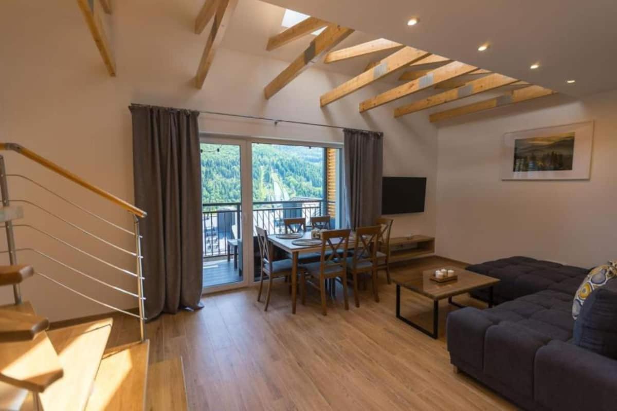 Apartament Sloneczny - Widok Na Gory I Skrzyczne Szczyrk Bagian luar foto
